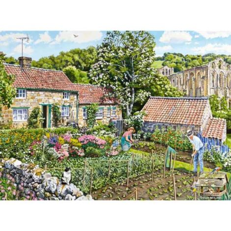 Ravensburger - Puzzle casute cozy din nordul Yorkshire 2x500 piese - poza 3