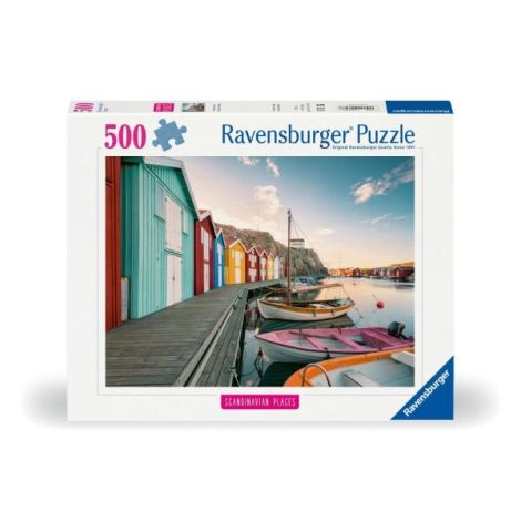 Ravensburger - Puzzle casute de barci 500 piese - poza 2