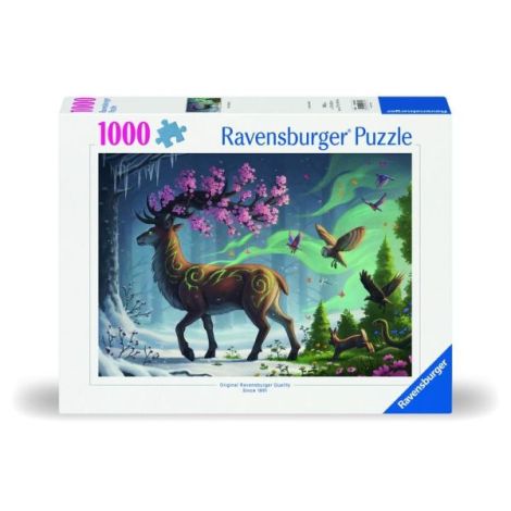 Ravensburger - Puzzle cerb in padure 1000 piese design nou - poza 1