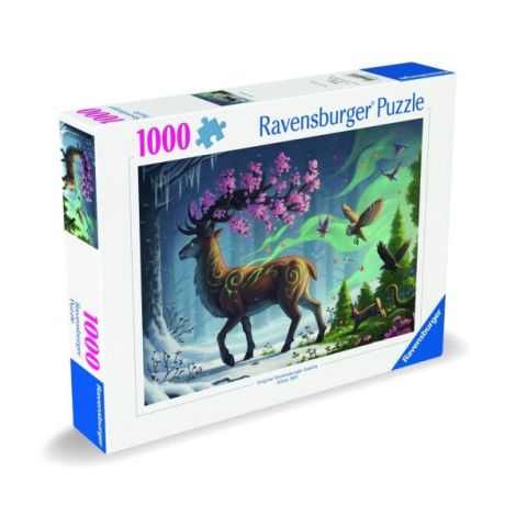 Ravensburger - Puzzle cerb in padure 1000 piese design nou - poza 2