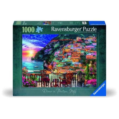 Ravensburger - Puzzle cina in Positano 1000 piese design nou - poza 1