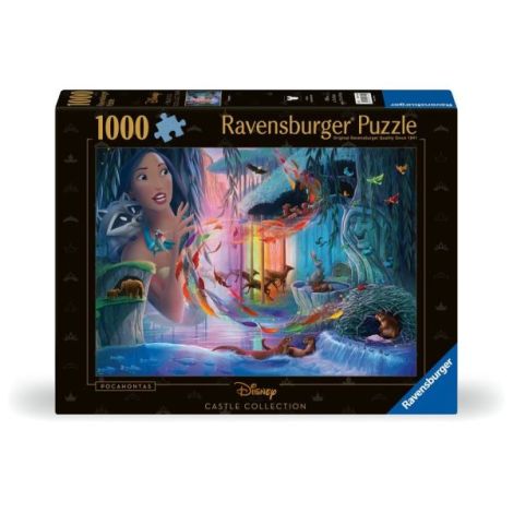 Ravensburger - Puzzle colectia de castele Disney Pocahontas 1000 piese - poza 1
