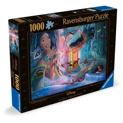 Ravensburger - Puzzle colectia de castele Disney Pocahontas 1000 piese - poza 2