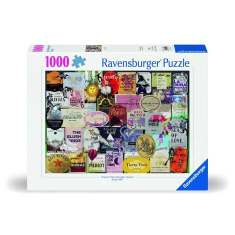 Ravensburger - Puzzle colectia etichete de vin 1000 piese design nou - poza 2