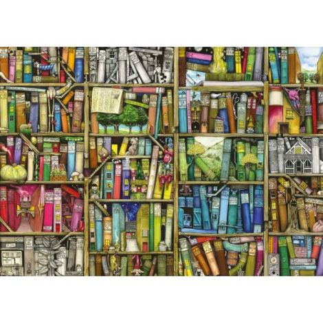 Ravensburger - Puzzle Colin Thompson libraria bizara 1000 piese design nou - poza 1