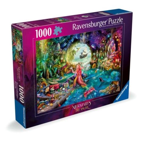 Ravensburger - Puzzle comoara sirenelor 1000 piese - poza 1