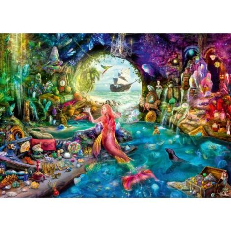 Ravensburger - Puzzle comoara sirenelor 1000 piese - poza 3