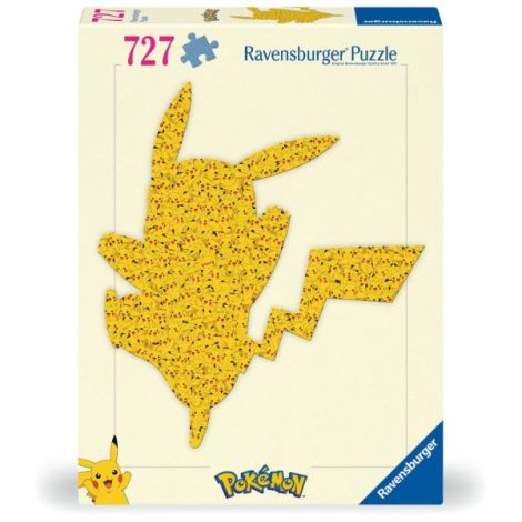 Ravensburger - Puzzle contur Pikachu 727 piese - poza 2
