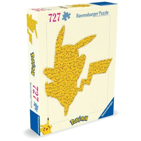 Ravensburger - Puzzle contur Pikachu 727 piese - poza 3