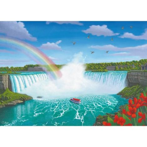 Ravensburger - Puzzle de colectie cascada Niagara Canada 1000 piese - poza 3