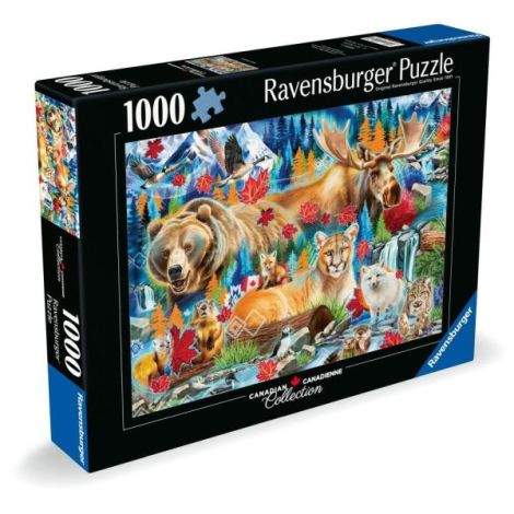 Ravensburger - Puzzle de colectie salbaticia Canadei 1000 piese - poza 2