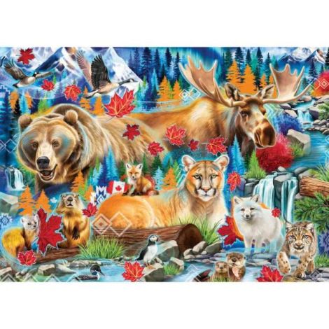 Ravensburger - Puzzle de colectie salbaticia Canadei 1000 piese - poza 3