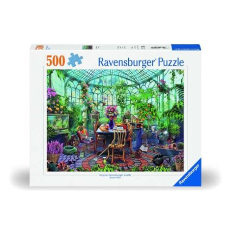 Ravensburger - Puzzle dimineata in gradina 500 piese design nou - poza 1