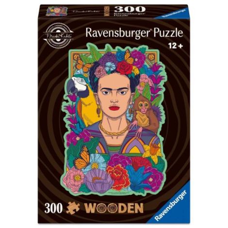 Ravensburger - Puzzle din lemn Frida Kahlo 300 piese - poza 2
