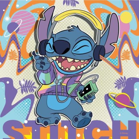 Ravensburger - Puzzle Disney Stitch in ritmul muzicii 3x49 piese - poza 4