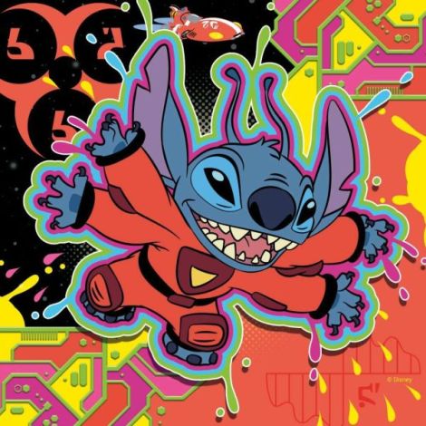 Ravensburger - Puzzle Disney Stitch in ritmul muzicii 3x49 piese - poza 5