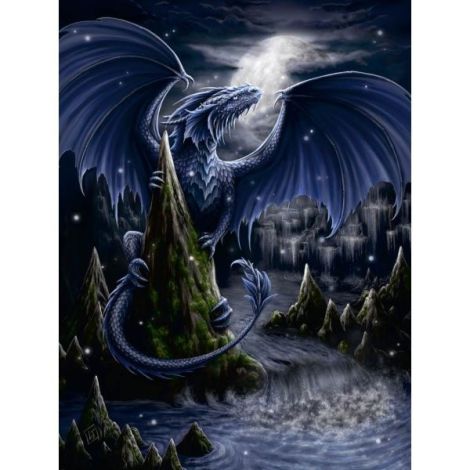 Ravensburger - Puzzle dragonul negru 1500 piese design nou - poza 3