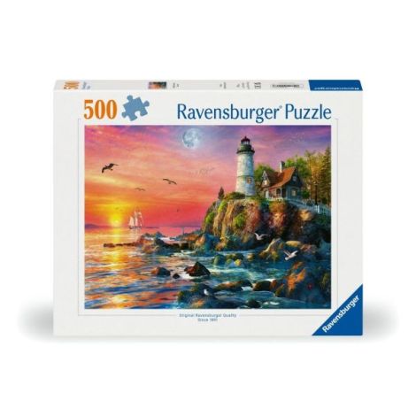 Ravensburger - Puzzle far la apus 500 piese design nou - poza 2
