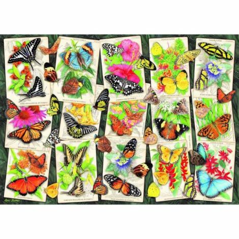 Ravensburger - Puzzle fluturi tropicali 1000 piese - poza 1