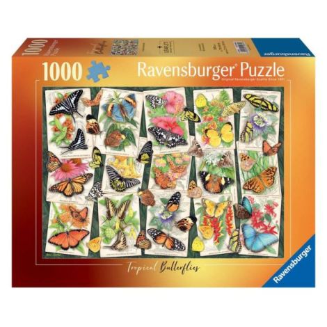 Ravensburger - Puzzle fluturi tropicali 1000 piese - poza 2