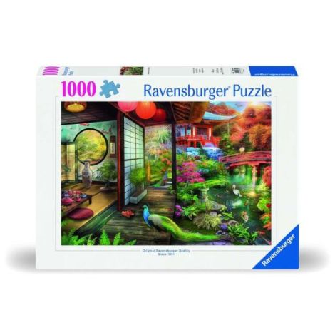 Ravensburger - Puzzle gradina japoneza 1000 piese design nou - poza 1