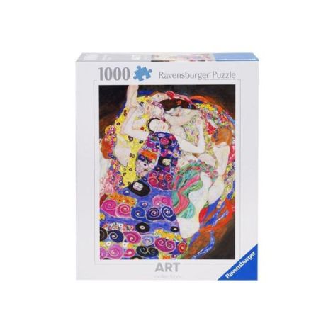 Ravensburger - Puzzle Gustav Klimt Fecioara 1000 piese design nou - poza 1