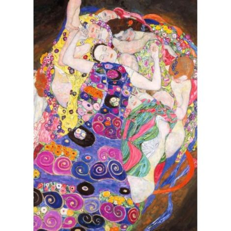 Ravensburger - Puzzle Gustav Klimt Fecioara 1000 piese design nou - poza 2