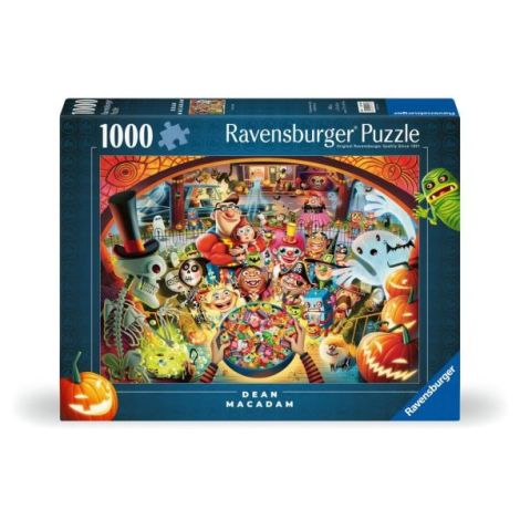 Ravensburger - Puzzle Halloween trick or treat 1000 piese - poza 1