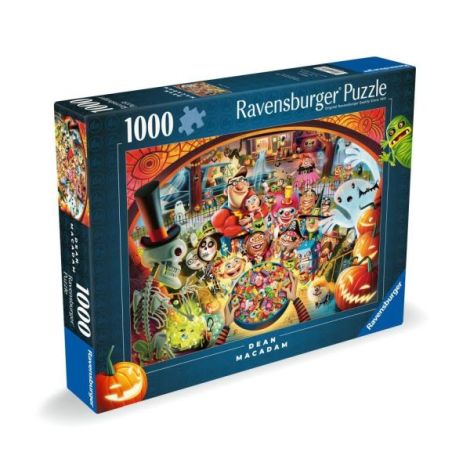 Ravensburger - Puzzle Halloween trick or treat 1000 piese - poza 2