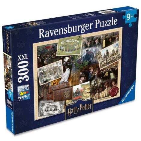 Ravensburger - Puzzle Harry Potter secretele din Hogwarts 300 piese XXL - poza 1