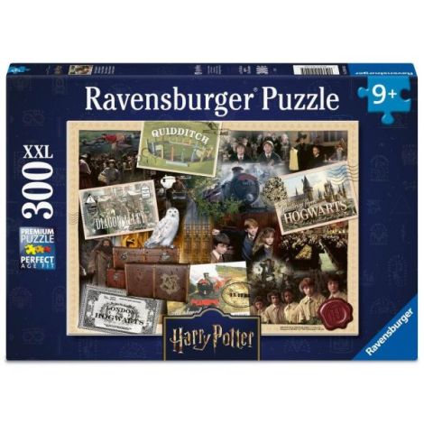 Ravensburger - Puzzle Harry Potter secretele din Hogwarts 300 piese XXL - poza 2