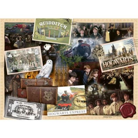 Ravensburger - Puzzle Harry Potter secretele din Hogwarts 300 piese XXL - poza 3