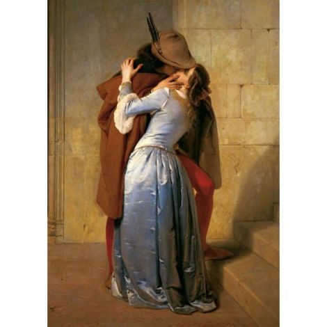 Ravensburger - Puzzle Hayez sarutul 1000 piese design nou - poza 1