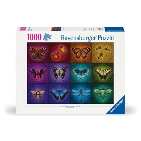 Ravensburger - Puzzle insecte cu aripi 1000 piese design nou - poza 2
