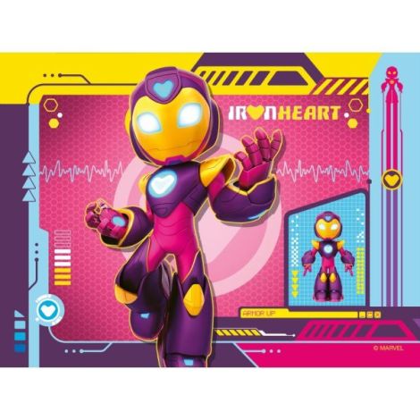 Ravensburger - Puzzle Iron Man si prietenii 4 buc in cutie 12 16 20 24 piese - poza 5