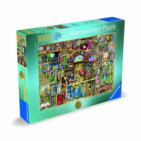 Ravensburger - Puzzle libraria bizara 1000 piese design nou - poza 1