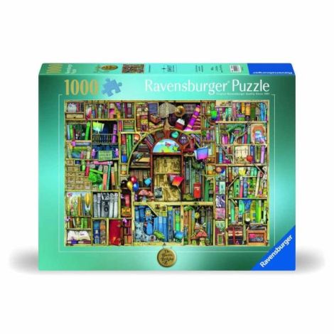 Ravensburger - Puzzle libraria bizara 1000 piese design nou - poza 2