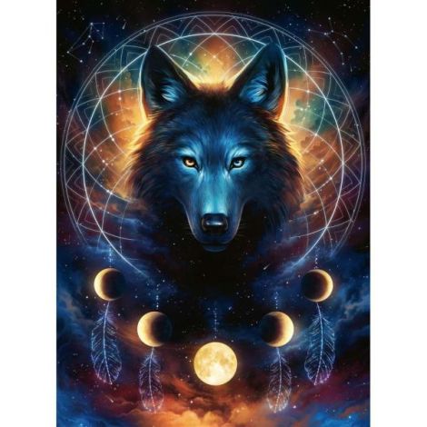 Ravensburger - Puzzle lup 500 piese lumineaza in intuneric design nou - poza 1