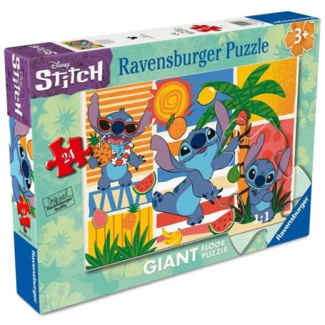 Ravensburger - Puzzle mare de podea Disney Stitch 24 piese - poza 1