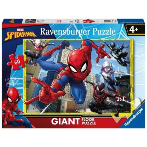 Ravensburger - Puzzle mare de podea Spiderman 60 piese - poza 3