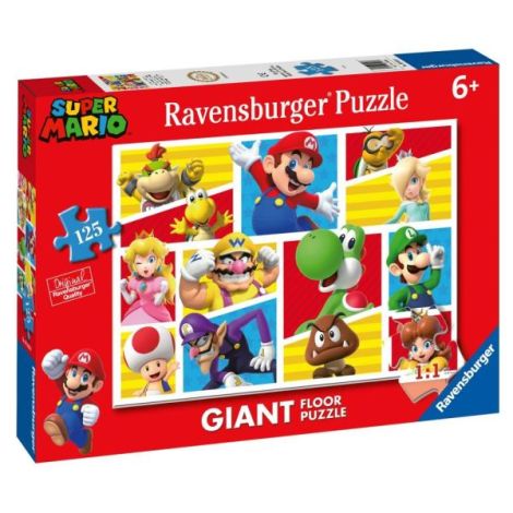 Ravensburger - Puzzle mare de podea Super Mario 125 piese - poza 2
