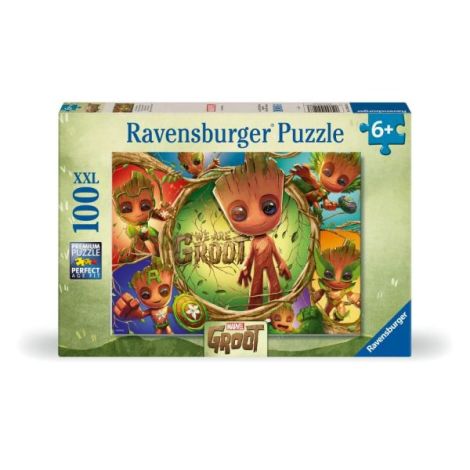 Ravensburger - Puzzle Marvel Groot 100 piese XXL - poza 1