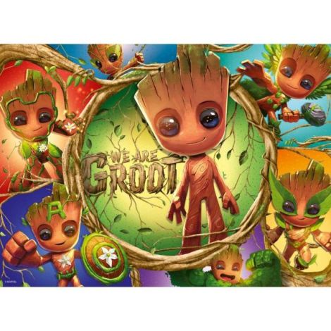 Ravensburger - Puzzle Marvel Groot 100 piese XXL - poza 3