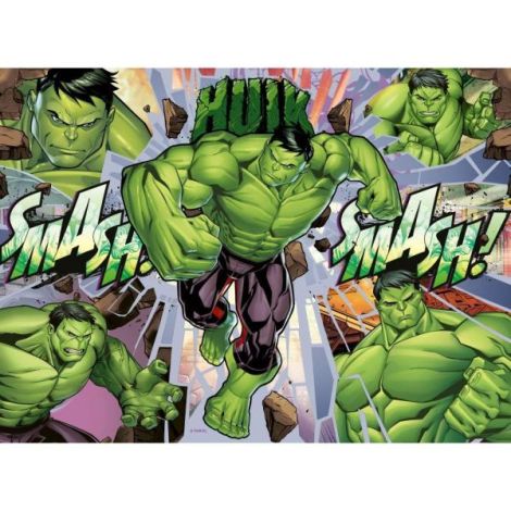 Ravensburger - Puzzle Marvel Hulk 100 piese XXL - poza 3