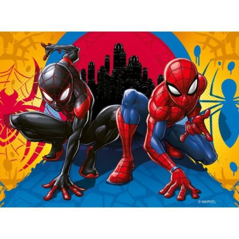 Ravensburger - Puzzle Marvel Spiderman 4 buc in cutie 12 16 20 24 piese - poza 3