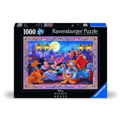 Ravensburger - Puzzle Mickey si Minnie la cina 1000 piese design nou - poza 1