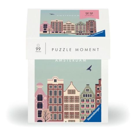 Ravensburger - Puzzle Moment Amsterdam 99 piese - poza 1