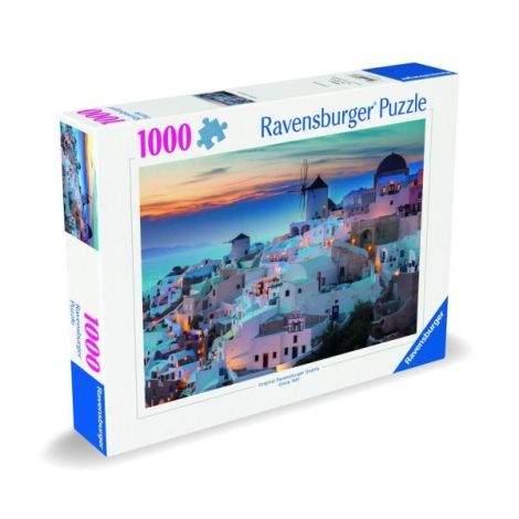 Ravensburger - Puzzle noaptea in Santorini 1000 piese design nou - poza 2