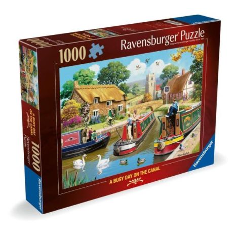 Ravensburger - Puzzle o zi agitata pe canal 1000 piese - poza 2
