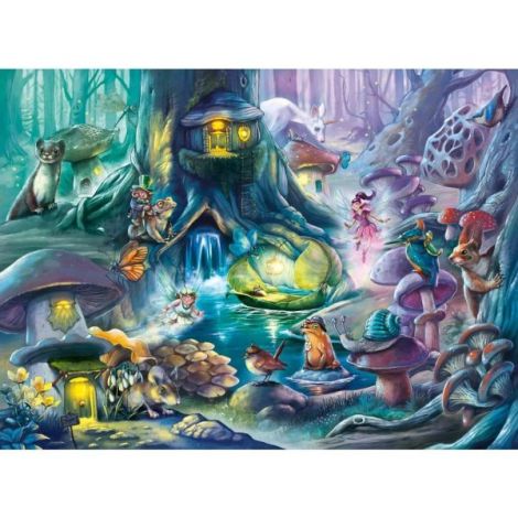 Ravensburger - Puzzle Padurea magica 150 piese XXL - poza 3